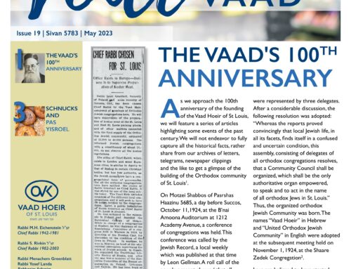 Voice of the Vaad 19